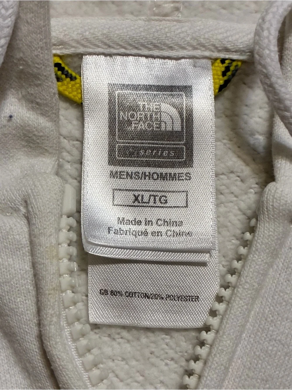 The North Face white full